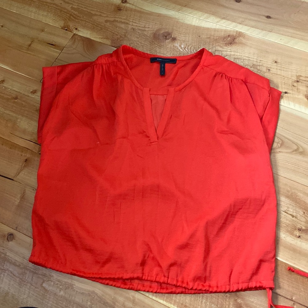Pink blouse. BCBG Maxazria. Size small